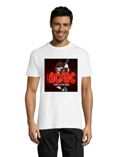 AC DC 2 tricou alb pentru bărbați 2XL