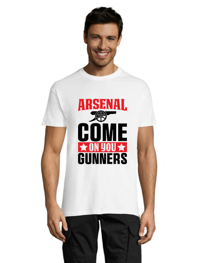 Arsenal 11 tricou alb pentru bărbați 2XL