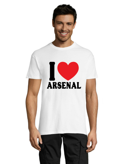 Arsenal 12 tricou alb pentru bărbați 2XL