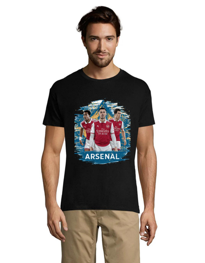 Arsenal 17 tricou negru pentru bărbati L