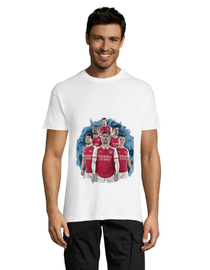 Arsenal 19 tricou alb pentru bărbați 2XL