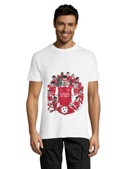 Arsenal 20 tricou alb pentru bărbați 3XL