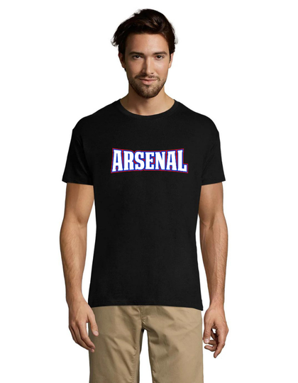 Arsenal 5 tricou negru pentru bărbati L