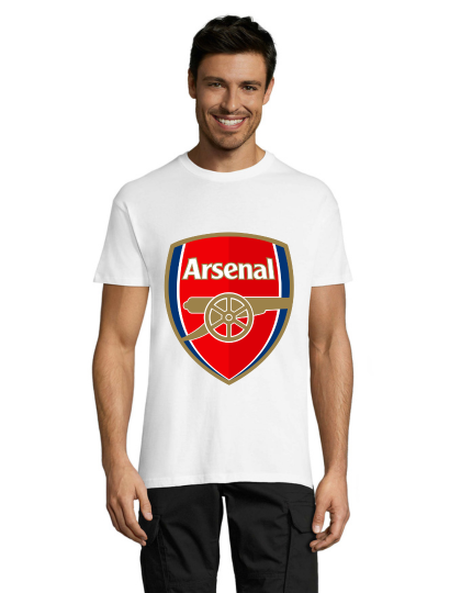 Tricou bărbați Arsenal alb XL