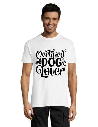 Tricou barbatesc Certified Dog Lover negru XS