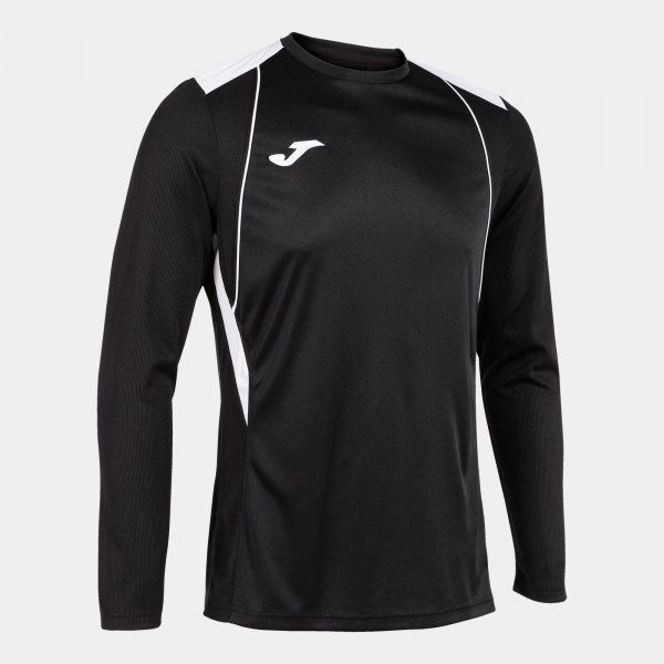 CHAMPIONSHIP VII LONG SLEEVE T-SHIRT tricou alb negru 2XS