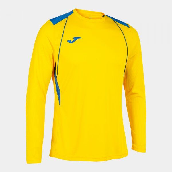 CHAMPIONSHIP VII LONG SLEEVE T-SHIRT YELLOW-ROYAL BLUE S