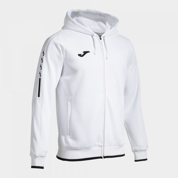 OLIMPIADA ZIP-UP HOODIE hanorac alb 2XS