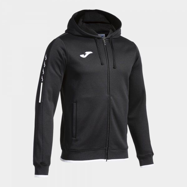 OLIMPIADA ZIP-UP HOODIE hanorac negru 3XS