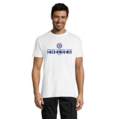 Chelsea FC 3 tricou alb pentru bărbați 2XL