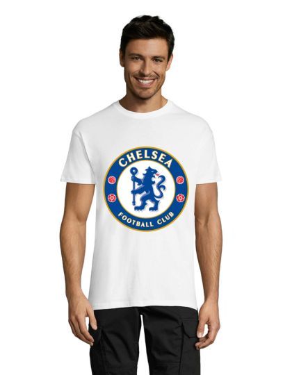 Tricou bărbati Chelsea alb XS