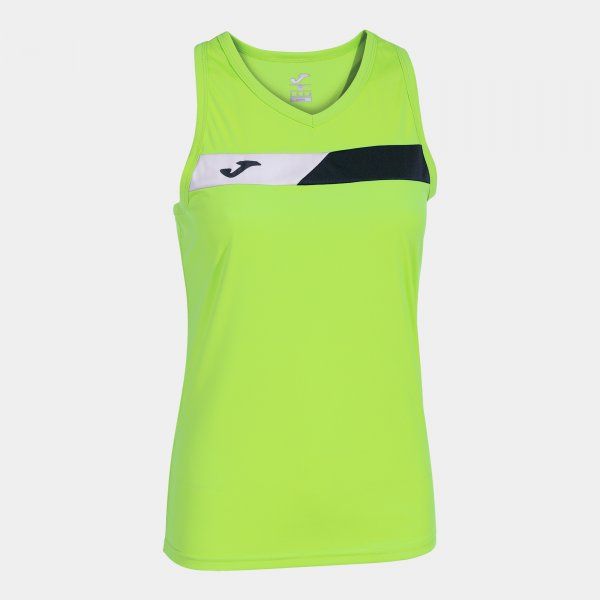 COURT SLEEVELESS SHIRT tricou lămâie verde L