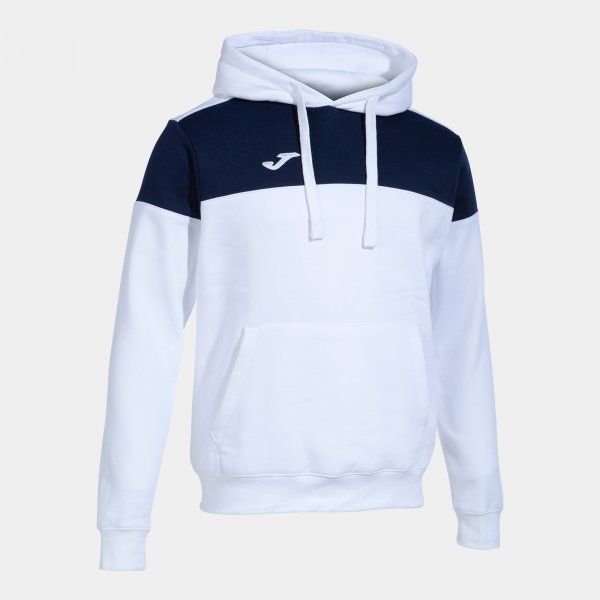 CREW V HOODIE bleumarin alb 2XS