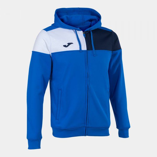 CREW V ZIP-UP HOODIE hanorac azur 3XS