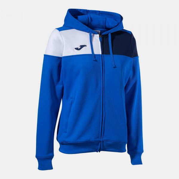 CREW V ZIP-UP HOODIE hanorac azur M