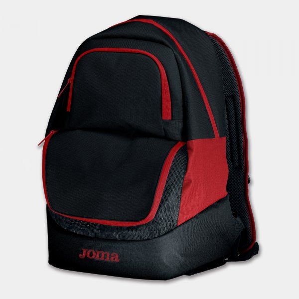 DIAMOND II BACKPACK negru rosu S