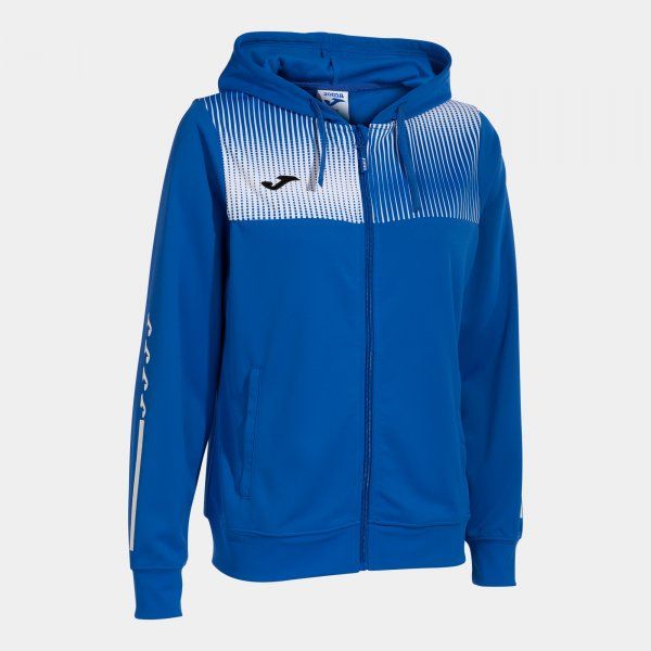 ECO SUPERNOVA ZIP-UP HOODIE hanorac alb azur XS