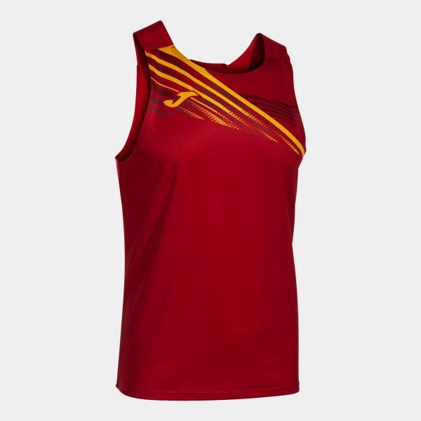 ELITE X SLEEVELESS SHIRT maiou sport roşu 2XS