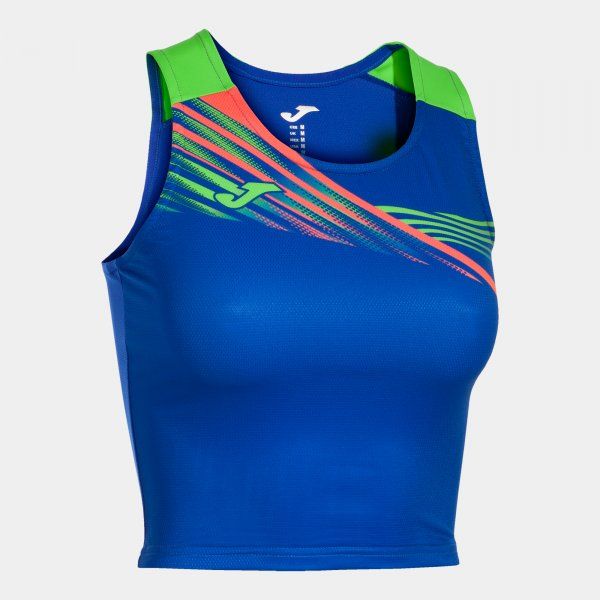 ELITE X TOP maiou sport verde azuriu XL