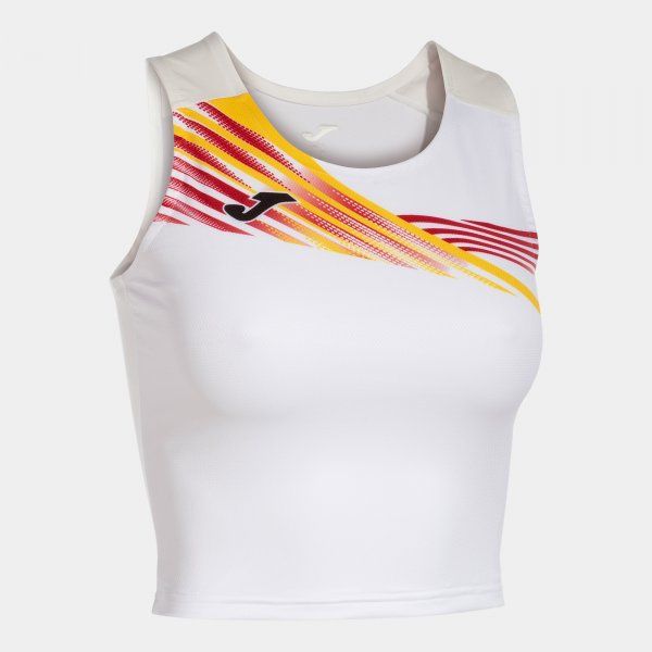 ELITE X TOP maiou sport alb L