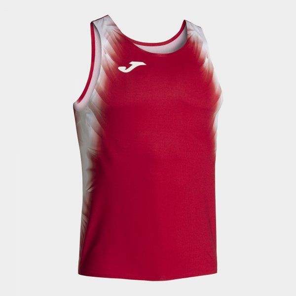 ELITE XI TANK TOP maiou sport rosu alb 2XS