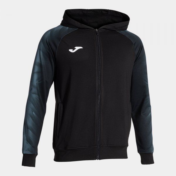 ELITE XI ZIP-UP HOODIE antracit negru 2XS