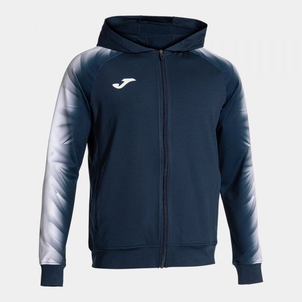 ELITE XI ZIP-UP HOODIE hanorac alb bleumarin XS