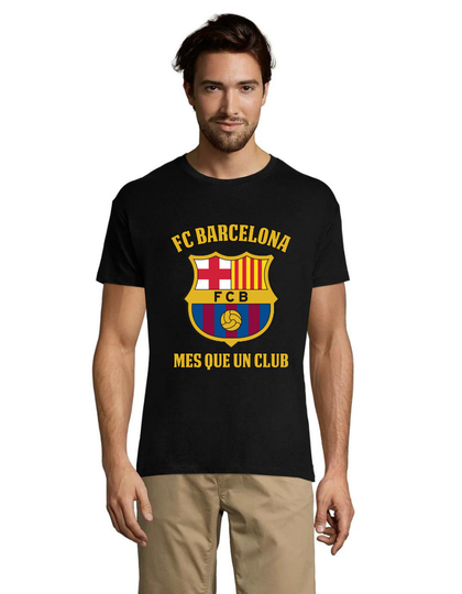 FC Barcelona 11 tricou negru pentru bărbati L