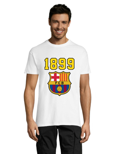 FC Barcelona 5 tricou alb pentru bărbați 2XL