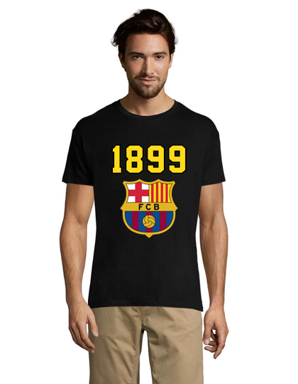 FC Barcelona 5 tricou negru pentru bărbati L