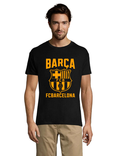 FC Barcelona 6 tricou negru pentru bărbati L