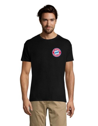 Tricou bărbati FC Bayern Munchen negru XS