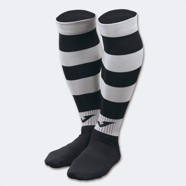 ZEBRA II MID-CALF FOOTBALL SOCKS (4 PCS) cizme / șosete alb negru S17