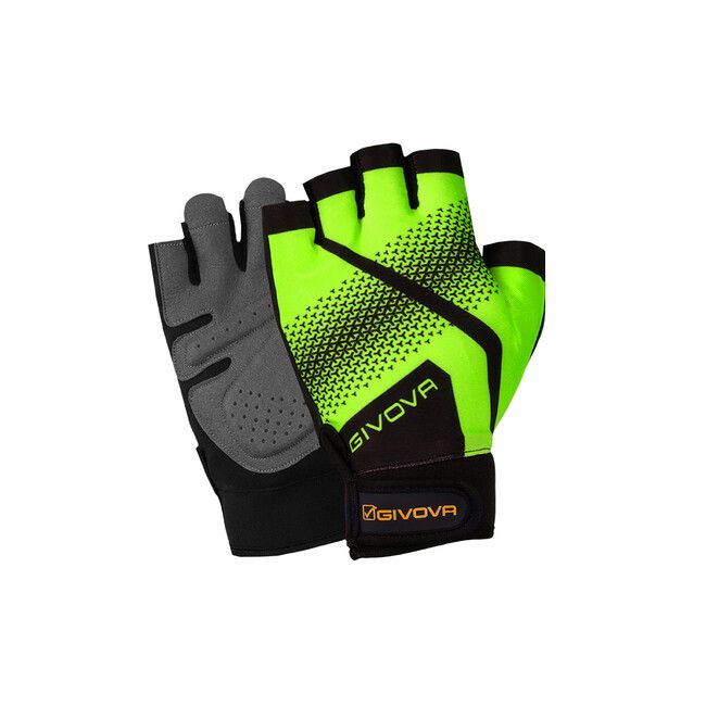 GUANTINO GYM galben fluo/negru L