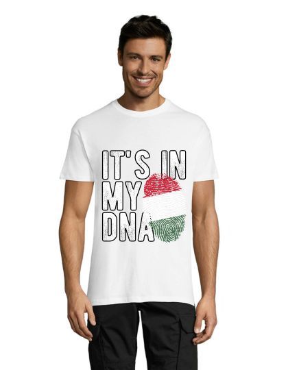 Tricou bărbați Ungaria – este în ADN-ul meu alb L