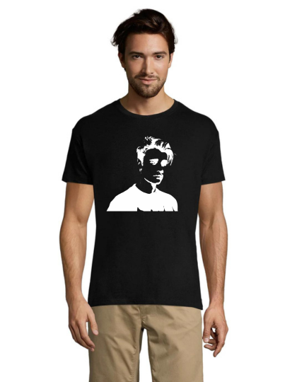 Tricou bărbati Justin Bieber Sillhouette negru L