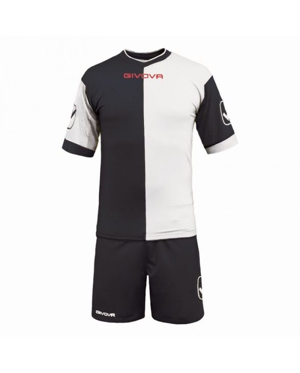 KIT COMBO MC tricou negru/alb L