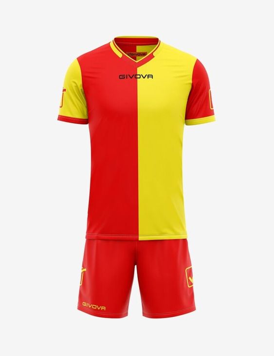 KIT COMBO MC roșu / galben XL