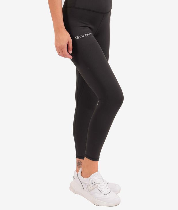 LEGGINGS BASIC pantaloni de jogging negru XS