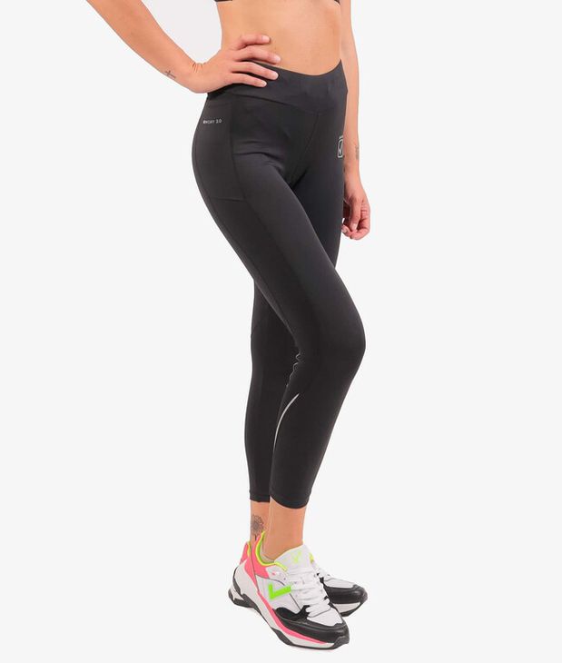 LEGGINGS STYLE DONNA pantaloni de jogging negru L