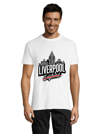 Liverpool 3 tricou alb pentru bărbați 2XL