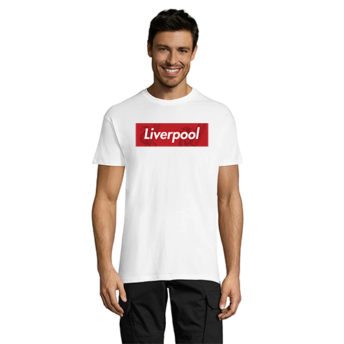 Liverpool 6 tricou alb pentru bărbați 2XL