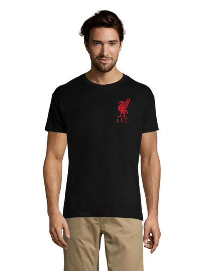 Tricou bărbati Liverpool negru 2XS