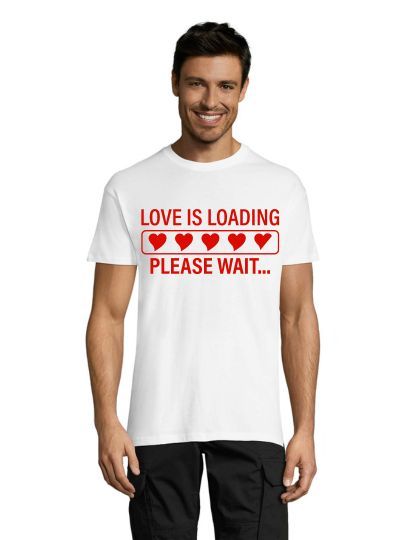 Love is Loading tricou bărbati negru 2XS