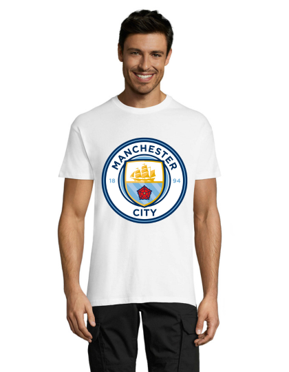 Tricou bărbati Manchester City alb 2XS