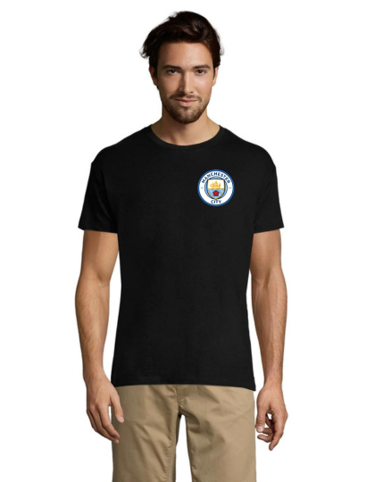 Tricou bărbati Manchester City negru 2XL