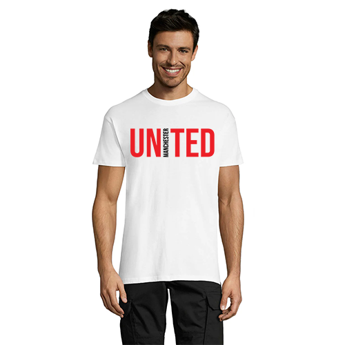 Manchester United 3 tricou alb pentru bărbați 2XL