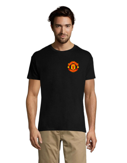 Tricou bărbătesc Manchester United negru 2XS