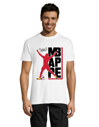 Mbappe 1 tricou alb pentru bărbați 2XL