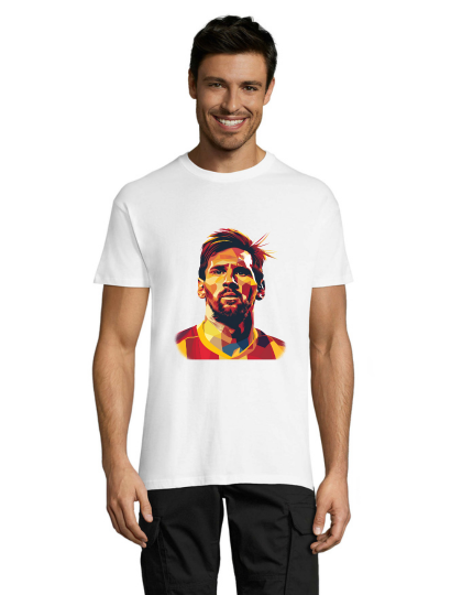 Messi 2 tricou alb pentru bărbați 2XL